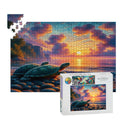 Turtles in the Sunset Wooden Jigsaw Puzzles 1000 pcs - Gregg Acini Adoree Designs - Jigsaw Puzzle