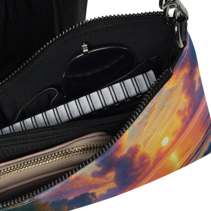 Two Turtles in the Sunset Crossbody bag - Gregg Acini Adoree Designs - Handbag