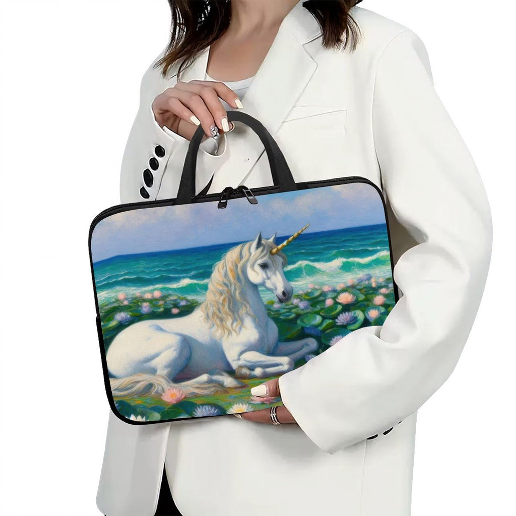 Unicorn by the Sea Laptop Bag - Gregg Acini Adoree Designs - Laptop Bag