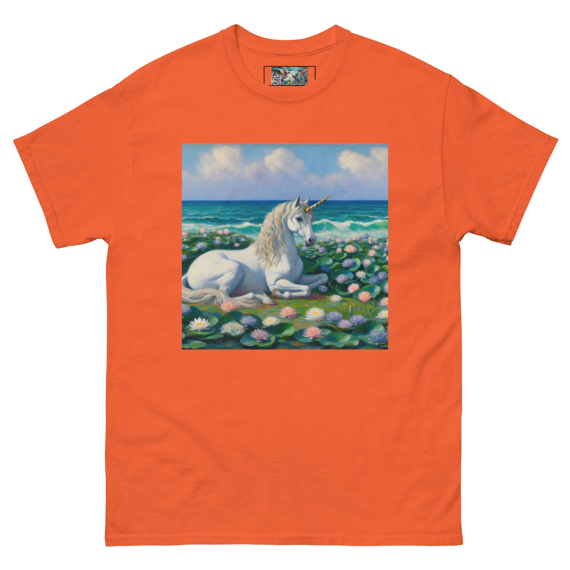 Unicorn by the Sea Unisex classic tee by Gregg Acini Adoree Designs - Gregg Acini Adoree Designs - Tee Shirt