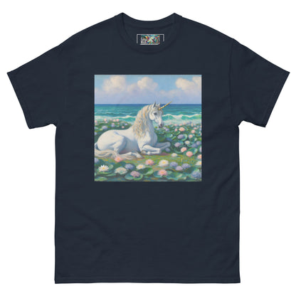 Unicorn by the Sea Unisex classic tee by Gregg Acini Adoree Designs - Gregg Acini Adoree Designs - Tee Shirt