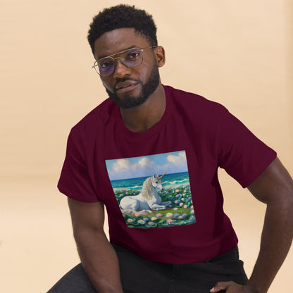 Unicorn by the Sea Unisex classic tee by Gregg Acini Adoree Designs - Gregg Acini Adoree Designs - Tee Shirt