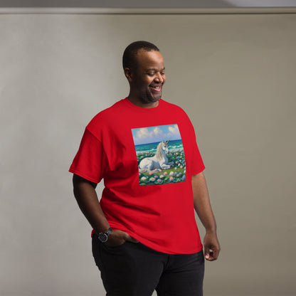 Unicorn by the Sea Unisex classic tee by Gregg Acini Adoree Designs - Gregg Acini Adoree Designs - Tee Shirt