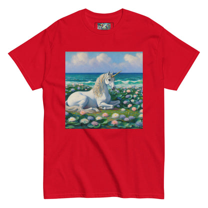 Unicorn by the Sea Unisex classic tee by Gregg Acini Adoree Designs - Gregg Acini Adoree Designs - Tee Shirt