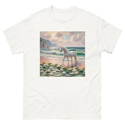 Unicorn near the Ocean Unisex classic tee by Gregg Acini Adoree Designs - Gregg Acini Adoree Designs - Tank Top