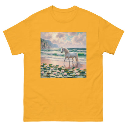 Unicorn near the Ocean Unisex classic tee by Gregg Acini Adoree Designs - Gregg Acini Adoree Designs - Tank Top