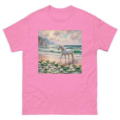 Unicorn near the Ocean Unisex classic tee by Gregg Acini Adoree Designs - Gregg Acini Adoree Designs - Tank Top