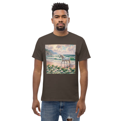 Unicorn near the Ocean Unisex classic tee by Gregg Acini Adoree Designs - Gregg Acini Adoree Designs - Tank Top