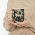 Unicorns and Butterflies Ceramic Coffee Mug by Gregg Acini Adoree Designs - Gregg Acini Adoree Designs - Mug
