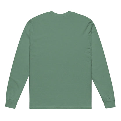 Unicorns in Winter Garment - dyed heavyweight long - sleeve shirt by Gregg Acini Adoree Designs - Gregg Acini Adoree Designs - Sweatshirt