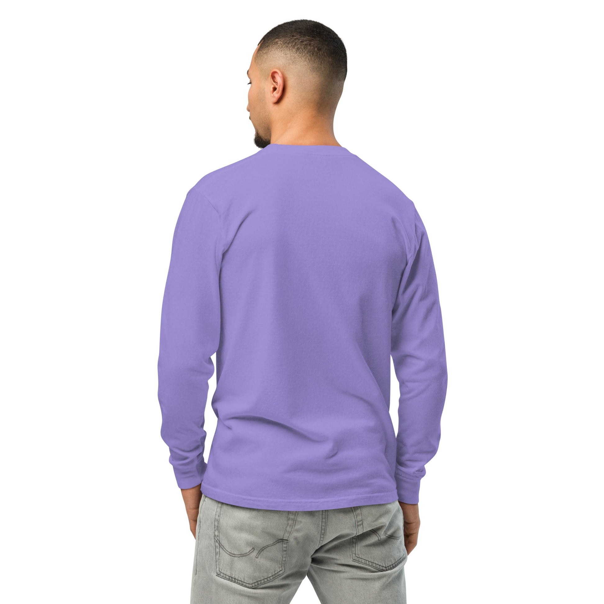 Unicorns in Winter Garment - dyed heavyweight long - sleeve shirt by Gregg Acini Adoree Designs - Gregg Acini Adoree Designs - Sweatshirt