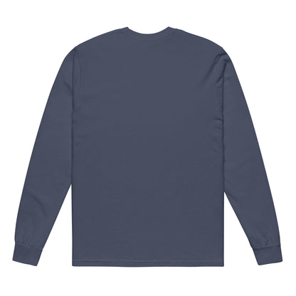 Unicorns in Winter Garment - dyed heavyweight long - sleeve shirt by Gregg Acini Adoree Designs - Gregg Acini Adoree Designs - Sweatshirt