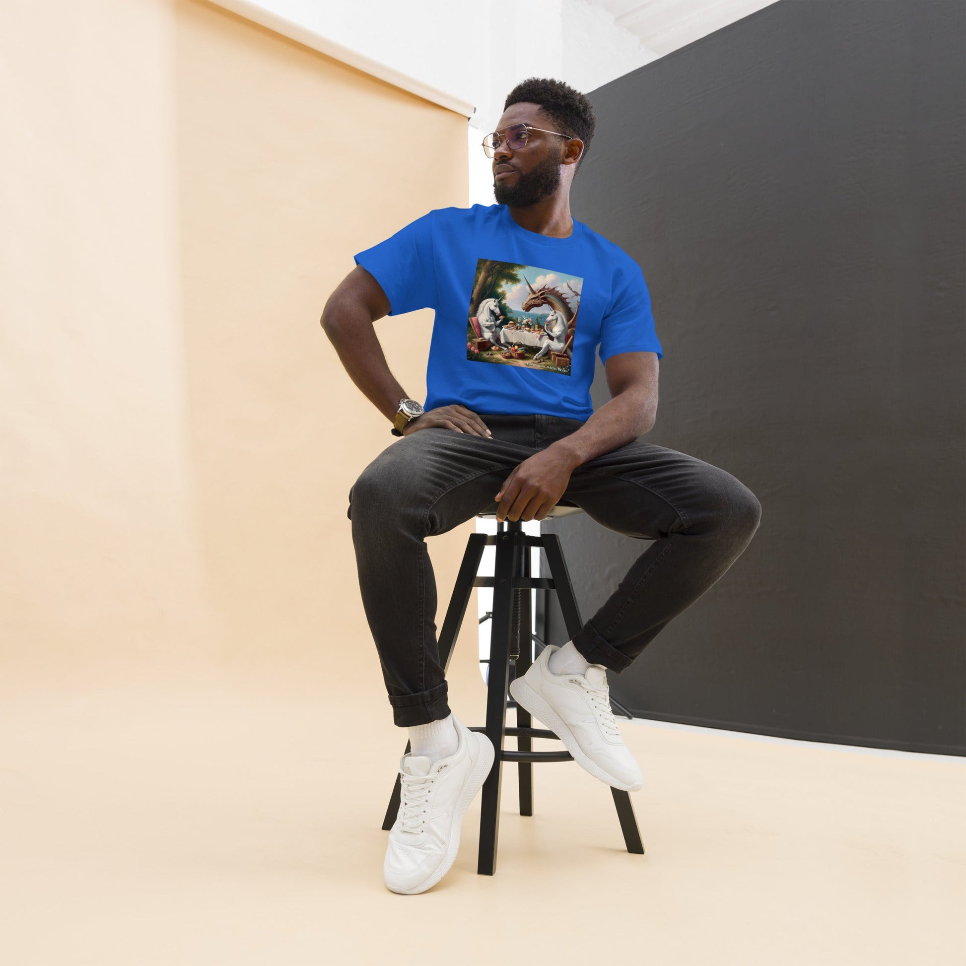 Unidragon2 Unisex classic tee by Gregg Acini Adoree Designs - Gregg Acini Adoree Designs - Tee Shirt