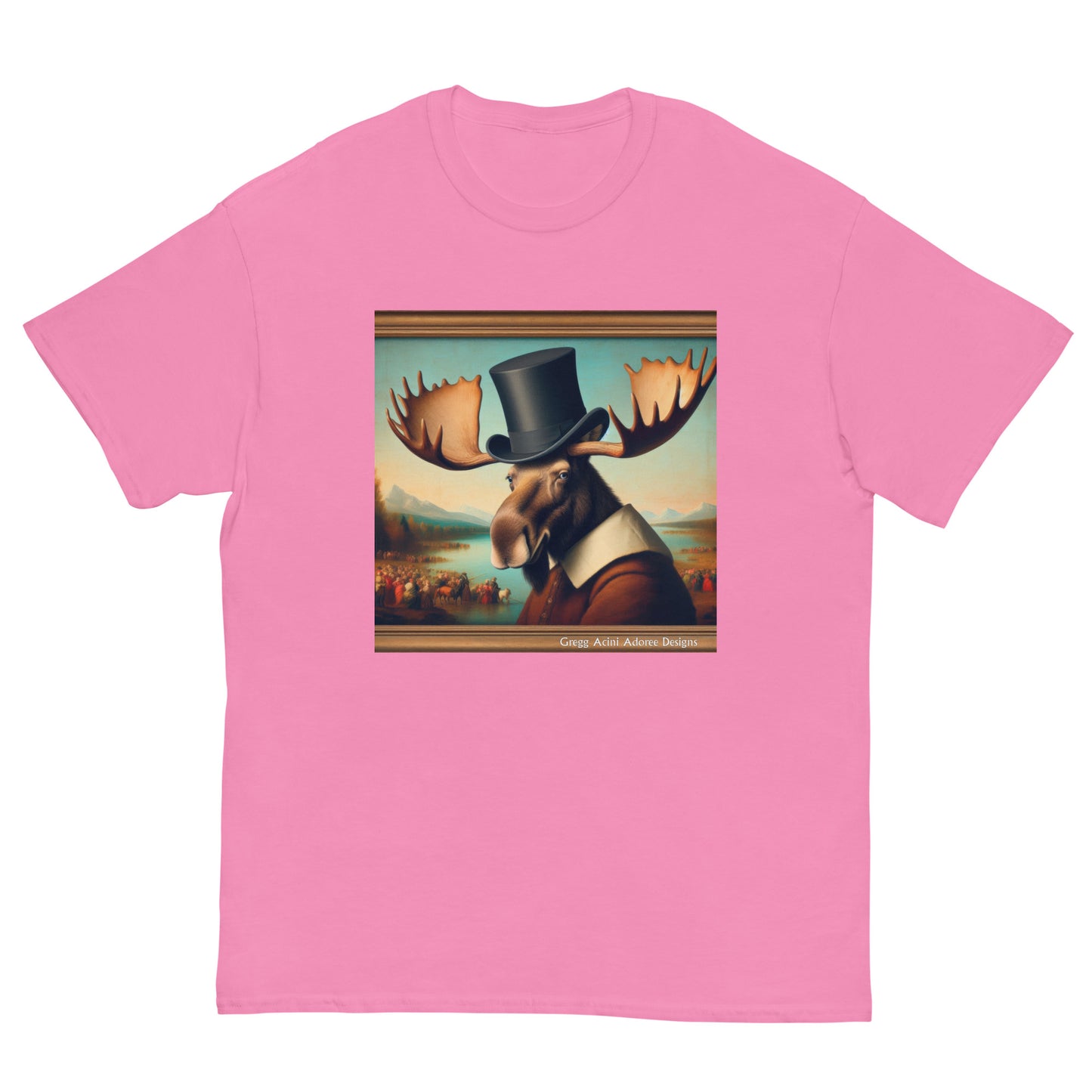 Lakeside Remby Moose Unisex classic tee by Gregg Acini Adoree