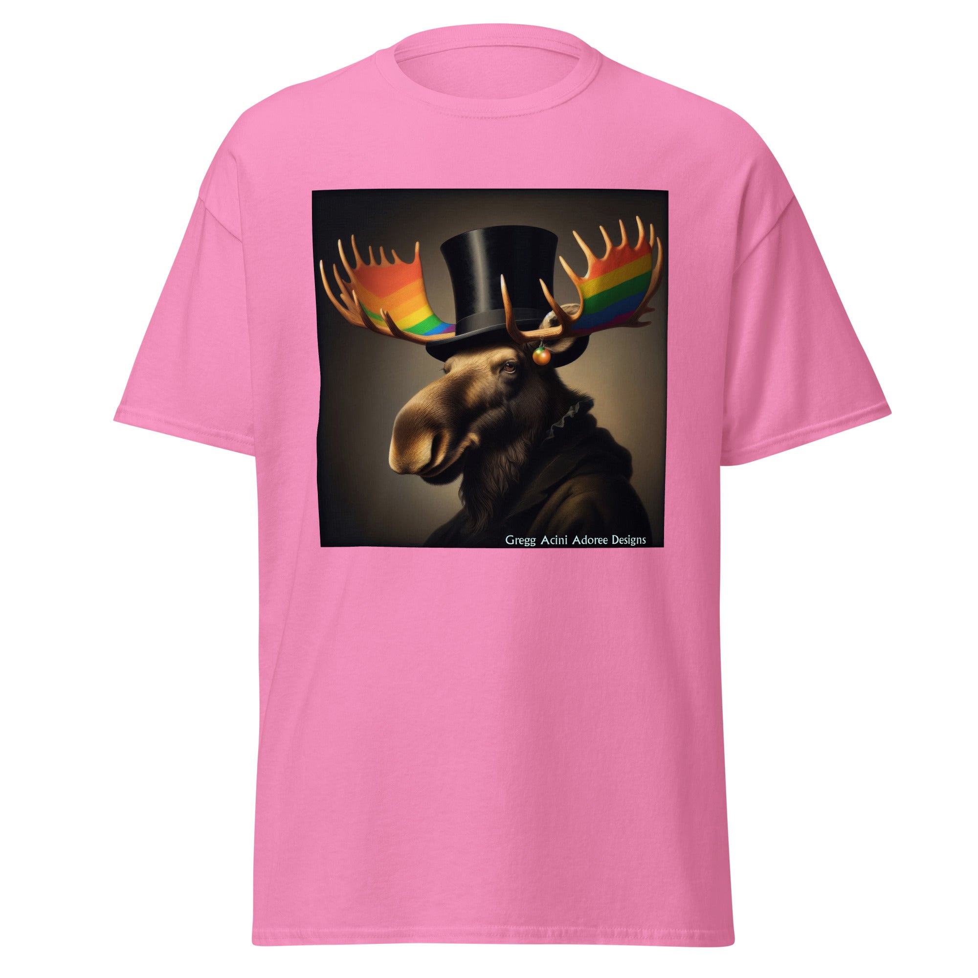 Proud Remby Moose Unisex classic tee by Gregg Acini Adoree Designs