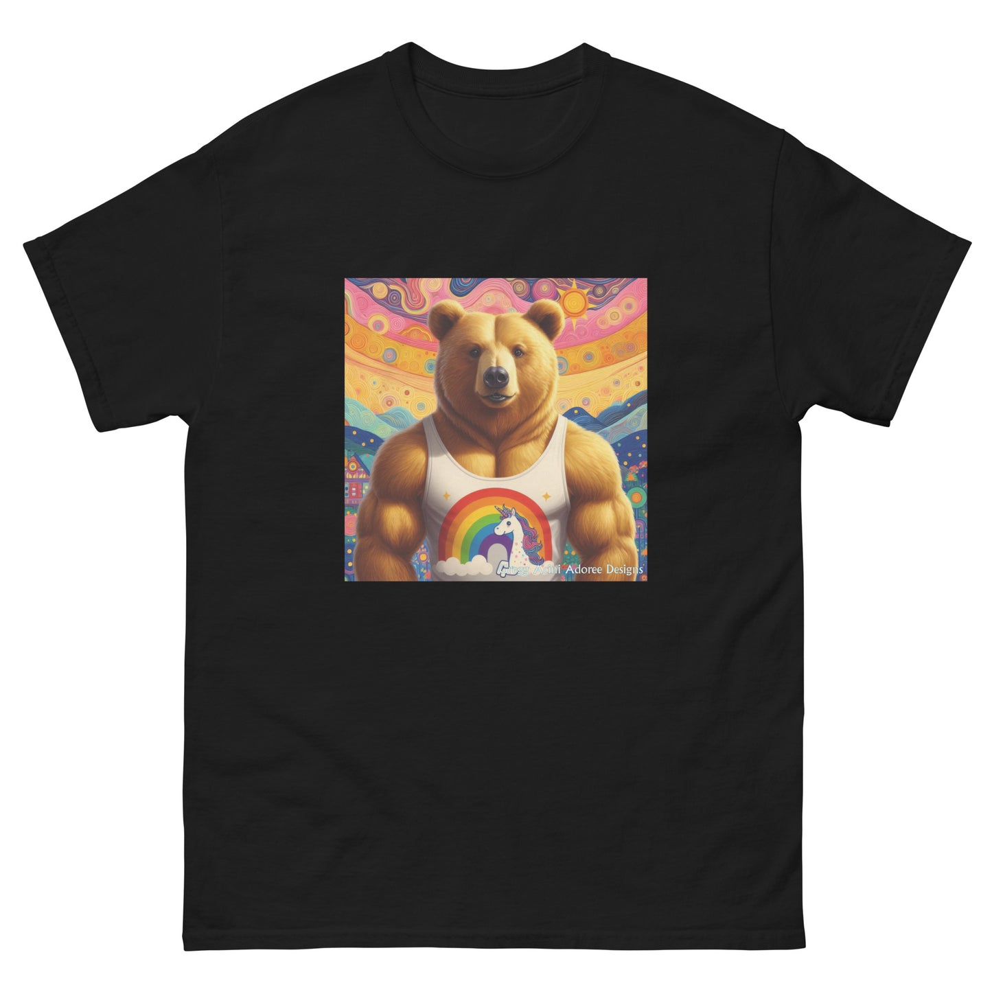 Proud Bear2 Unisex classic tee by Gregg Acini Adoree Designs