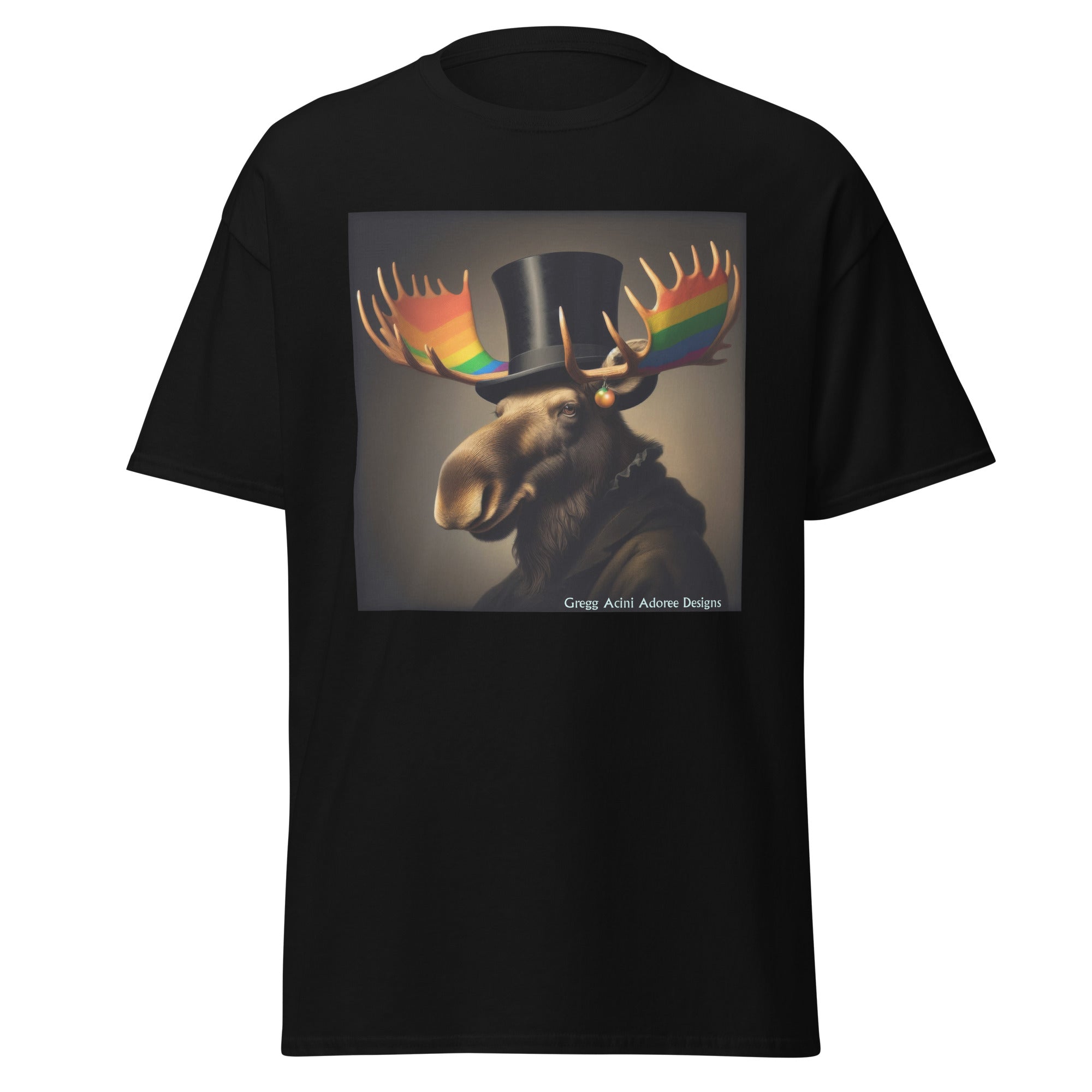 Proud Remby Moose Unisex classic tee by Gregg Acini Adoree Designs