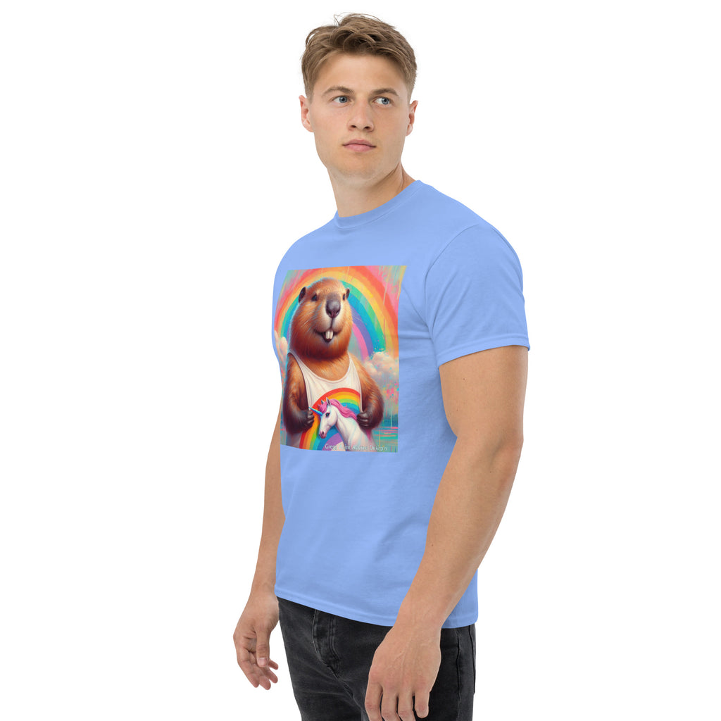 Proud Beaver1 Unisex classic tee by Gregg Acini Adoree Designs