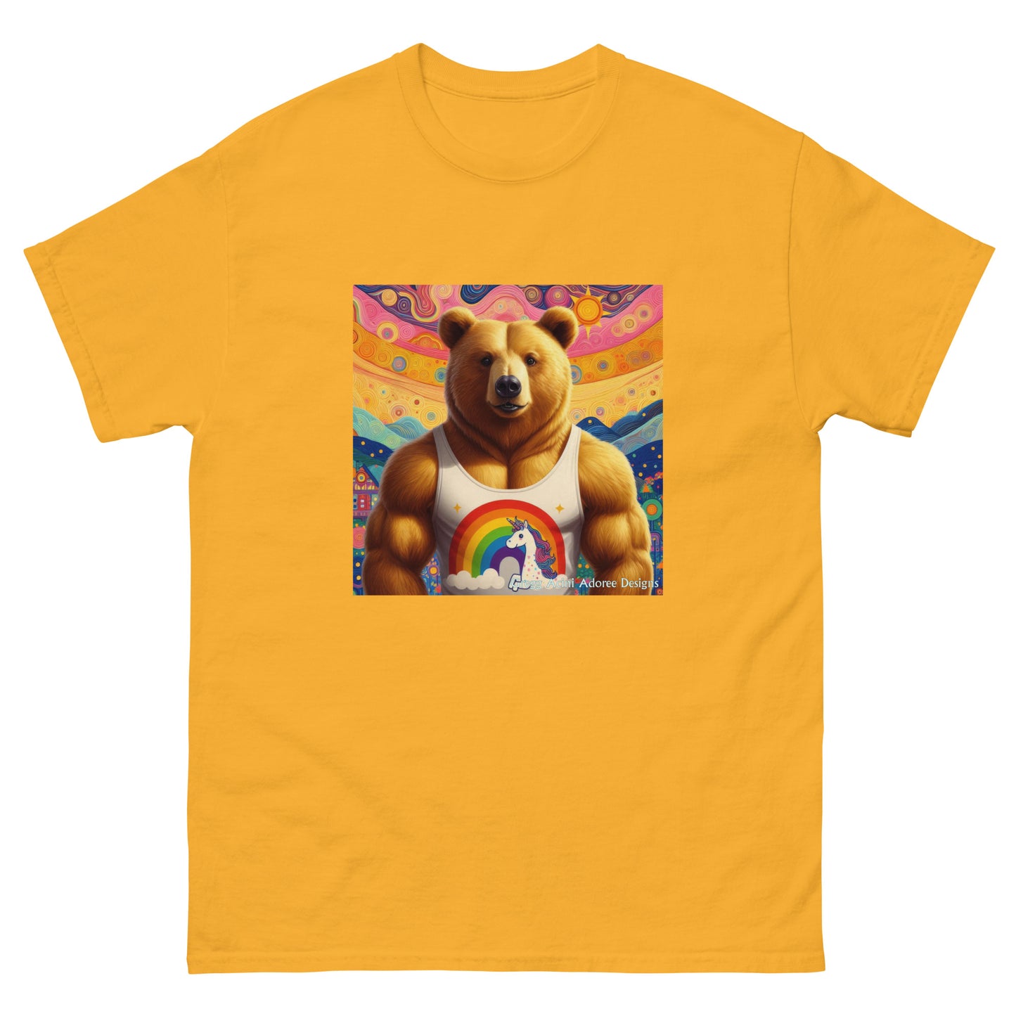 Proud Bear2 Unisex classic tee by Gregg Acini Adoree Designs