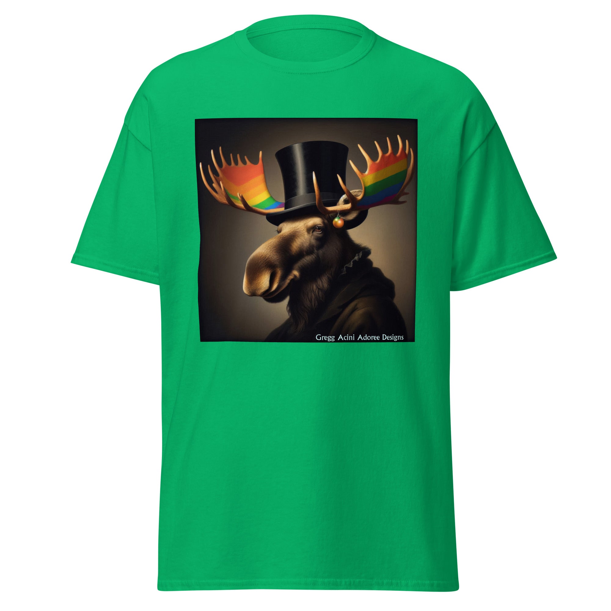 Proud Remby Moose Unisex classic tee by Gregg Acini Adoree Designs