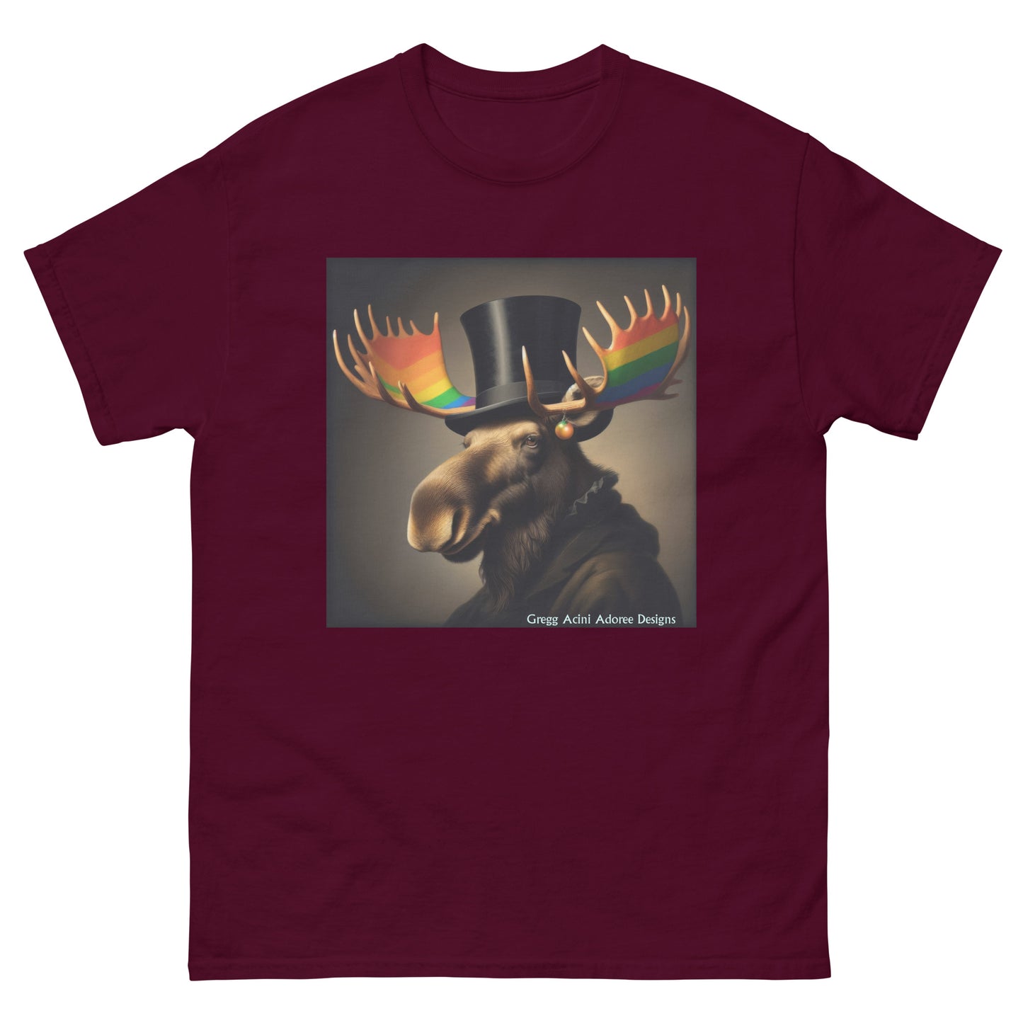 Proud Remby Moose Unisex classic tee by Gregg Acini Adoree Designs