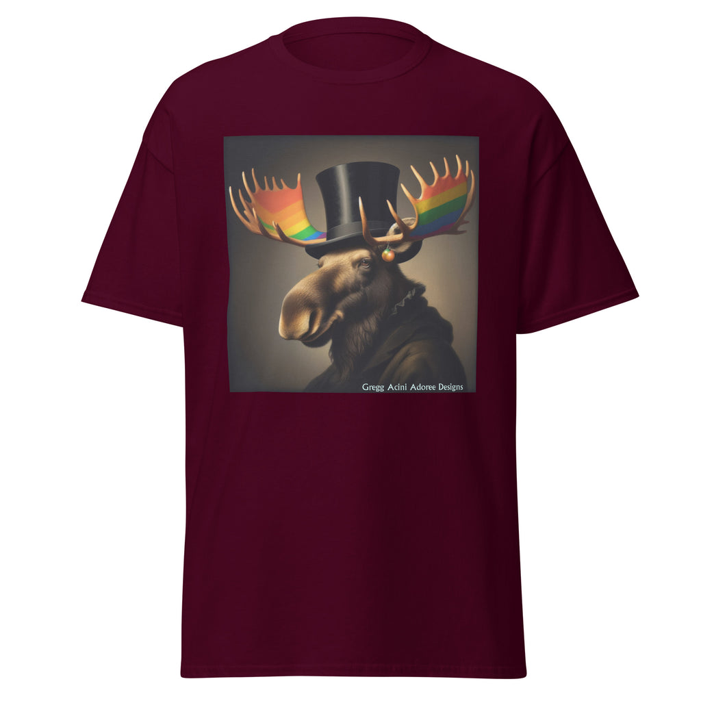 Proud Remby Moose Unisex classic tee by Gregg Acini Adoree Designs