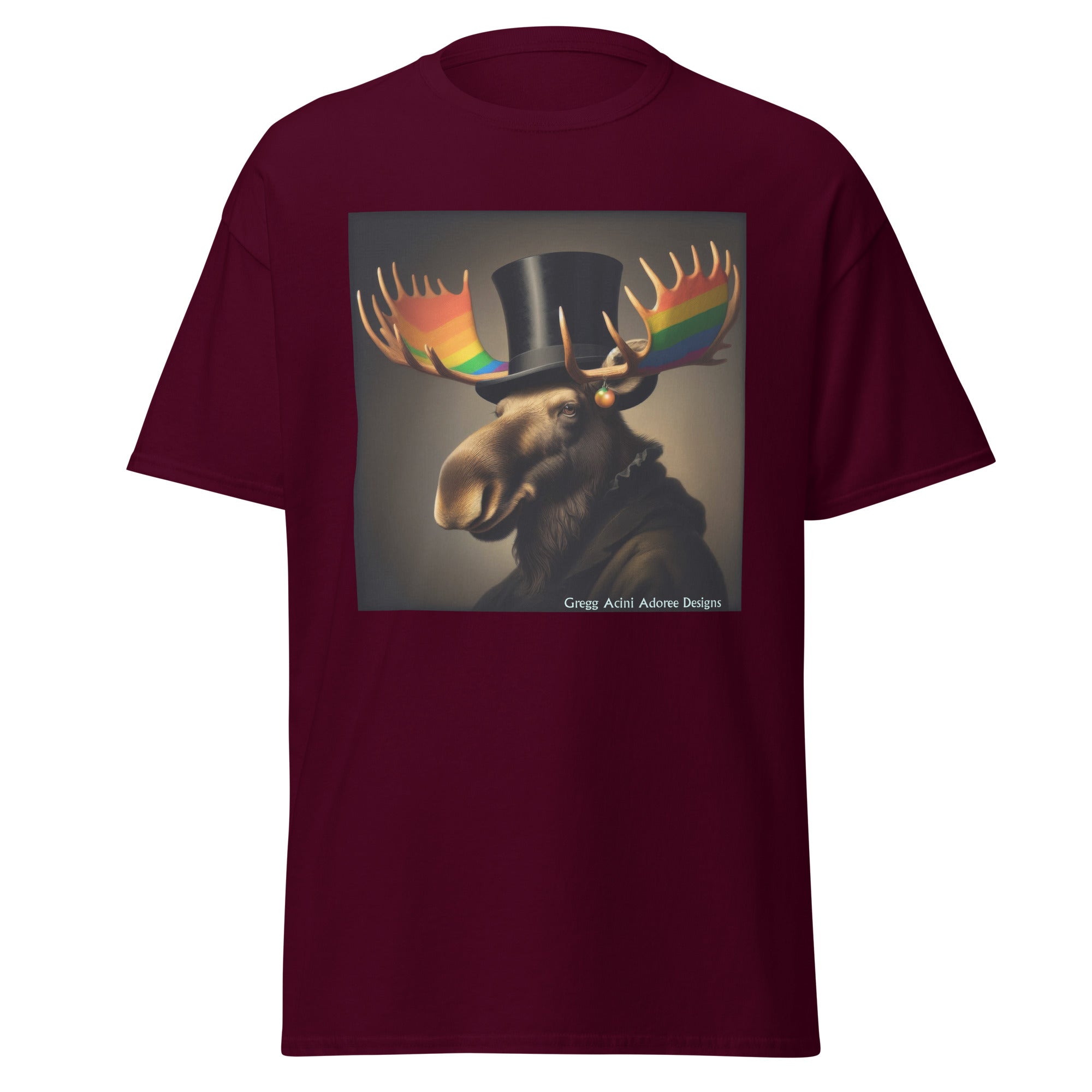 Proud Remby Moose Unisex classic tee by Gregg Acini Adoree Designs