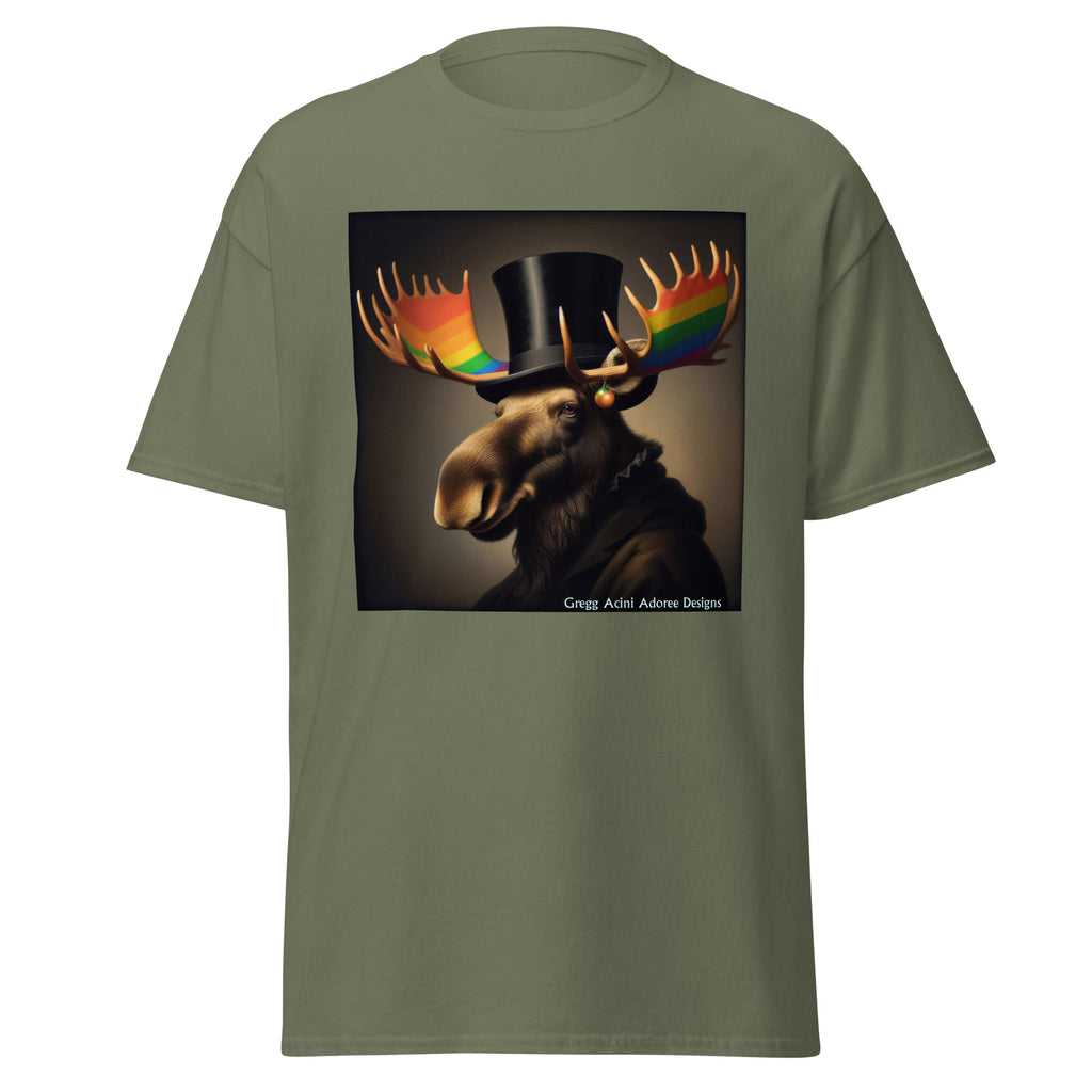 Proud Remby Moose Unisex classic tee by Gregg Acini Adoree Designs