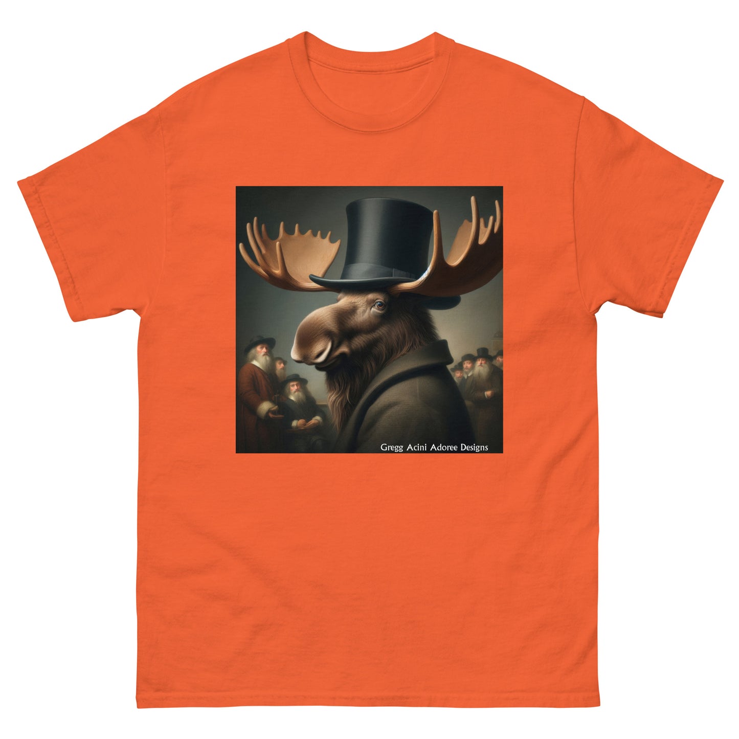 Remby Moose Unisex classic tee by Gregg Acini Adoree Designs