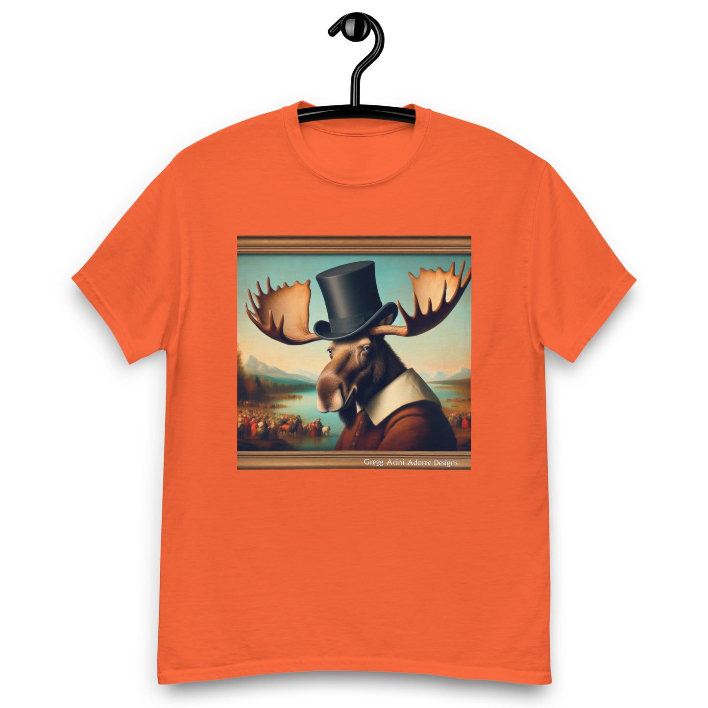 Lakeside Remby Moose Unisex classic tee by Gregg Acini Adoree