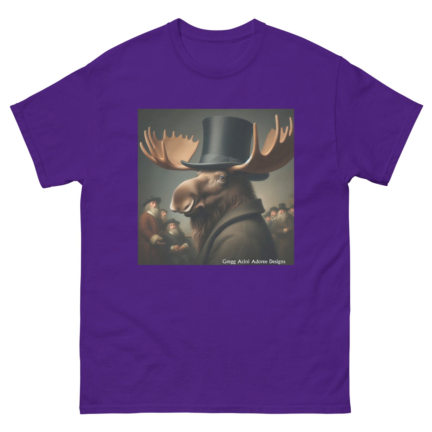 Remby Moose Unisex classic tee by Gregg Acini Adoree Designs