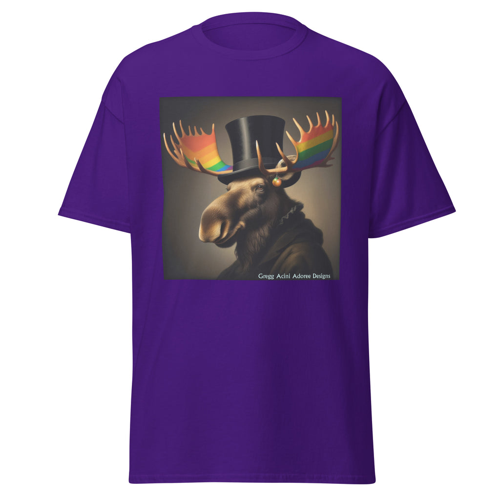 Proud Remby Moose Unisex classic tee by Gregg Acini Adoree Designs