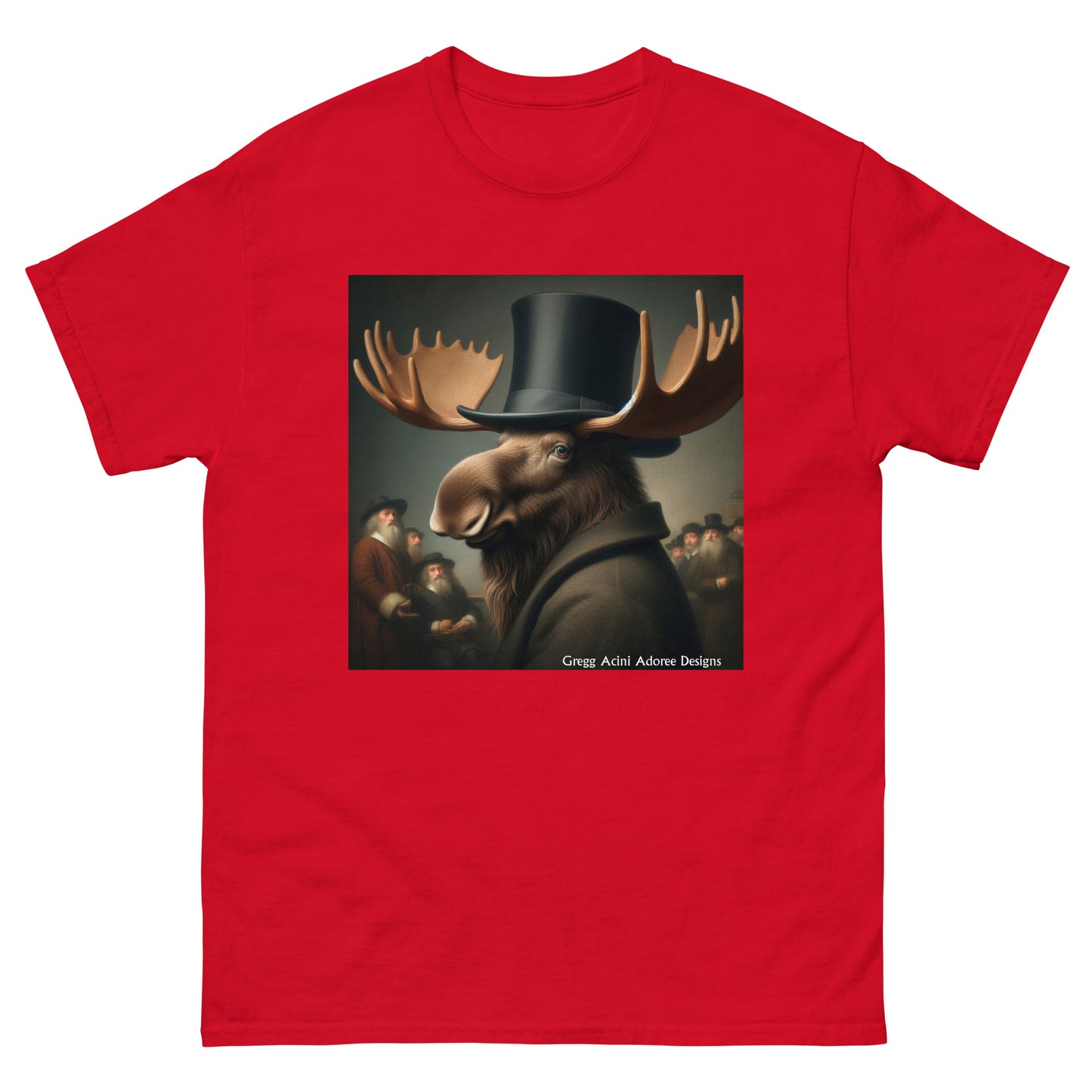 Remby Moose Unisex classic tee by Gregg Acini Adoree Designs