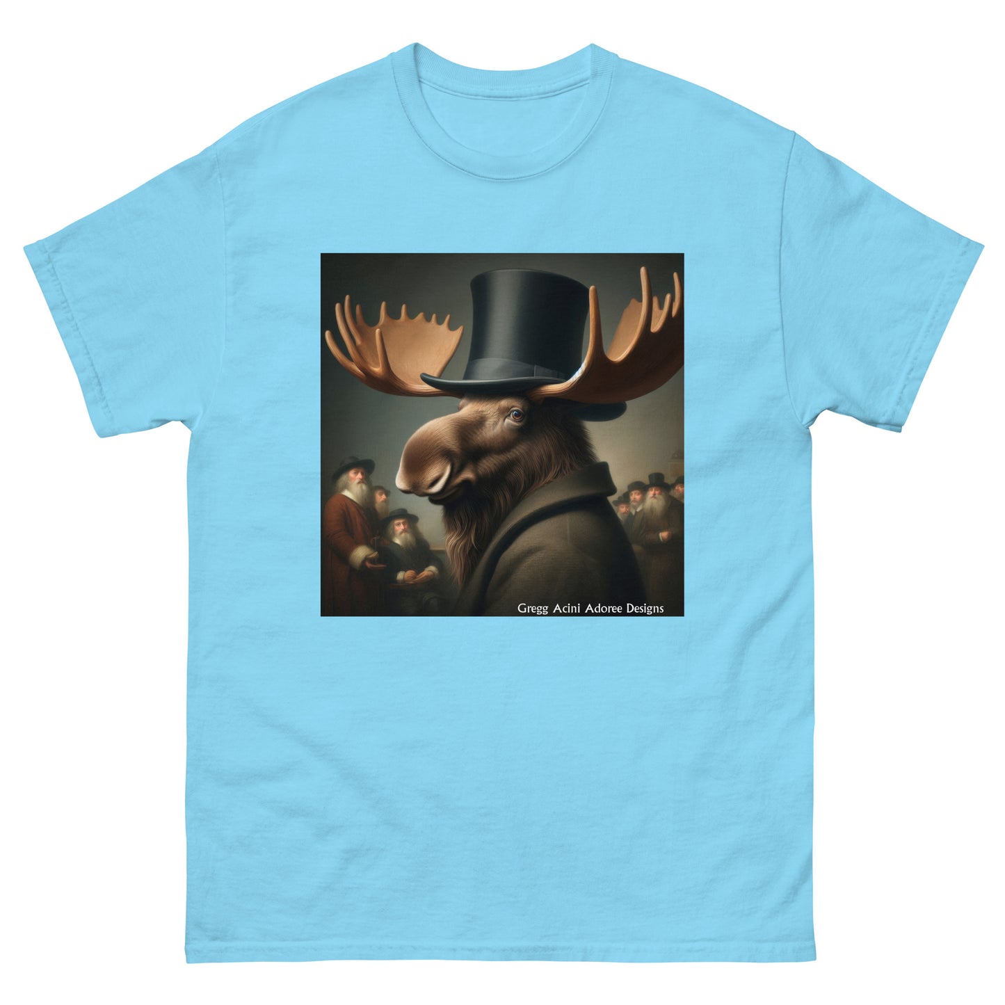 Remby Moose Unisex classic tee by Gregg Acini Adoree Designs