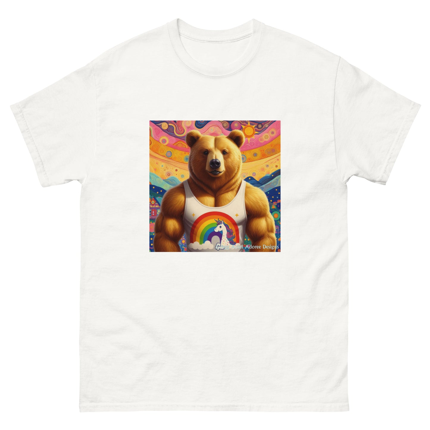 Proud Bear2 Unisex classic tee by Gregg Acini Adoree Designs