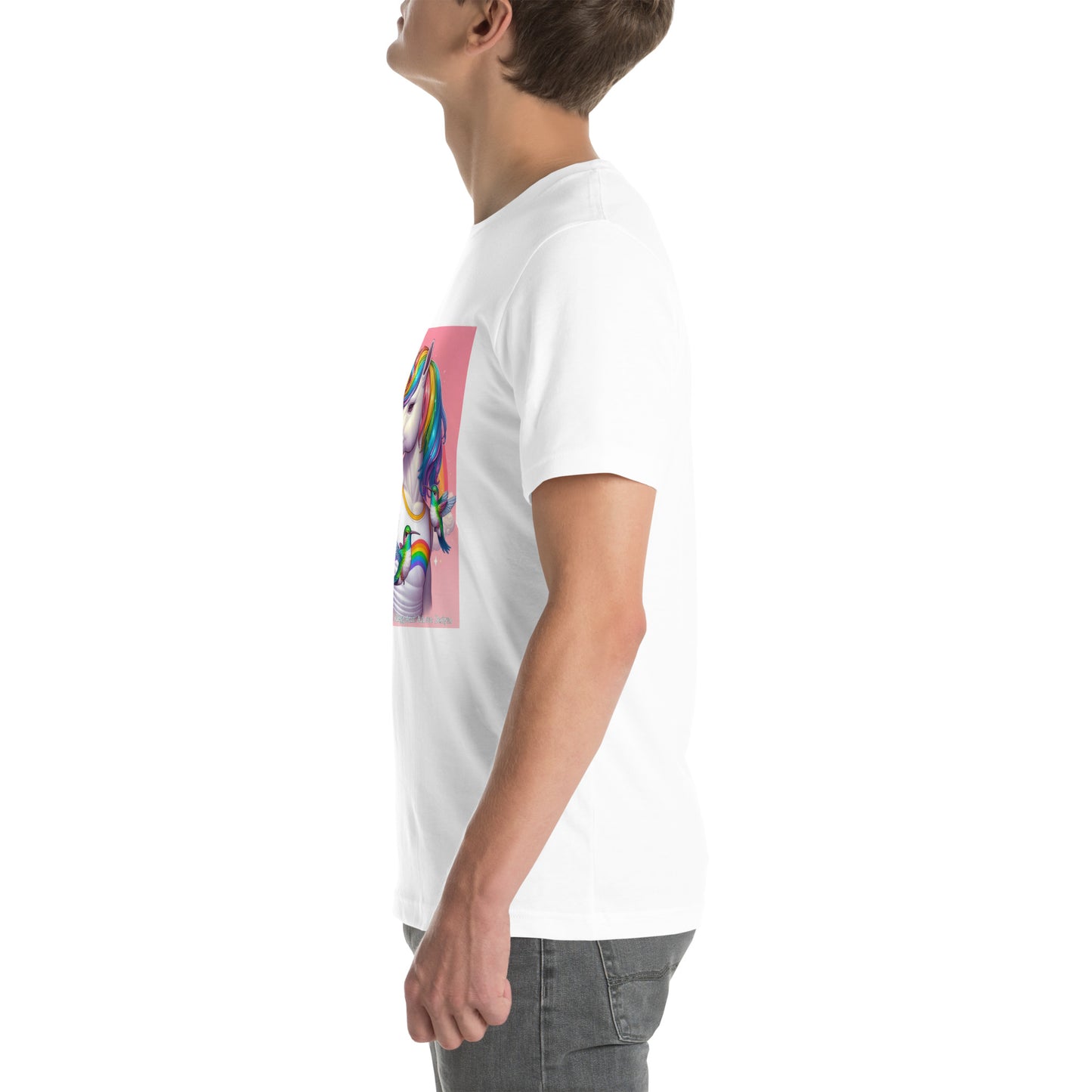 Fabulous Unicorn Unisex t-shirt by Gregg Acini Adoree Designs