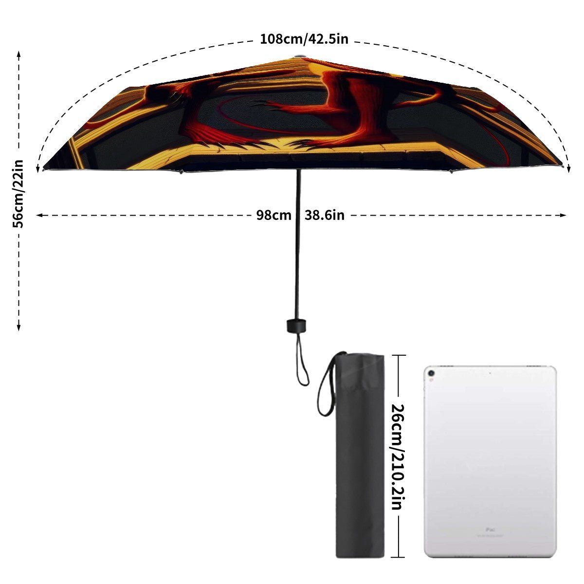 UV Protection Umbrella - Gregg Acini Adoree Designs - Umbrella