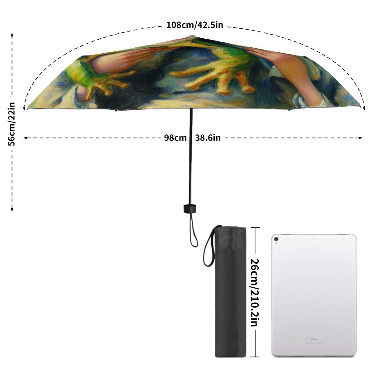 UV Protection Umbrella - Gregg Acini Adoree Designs - Umbrella