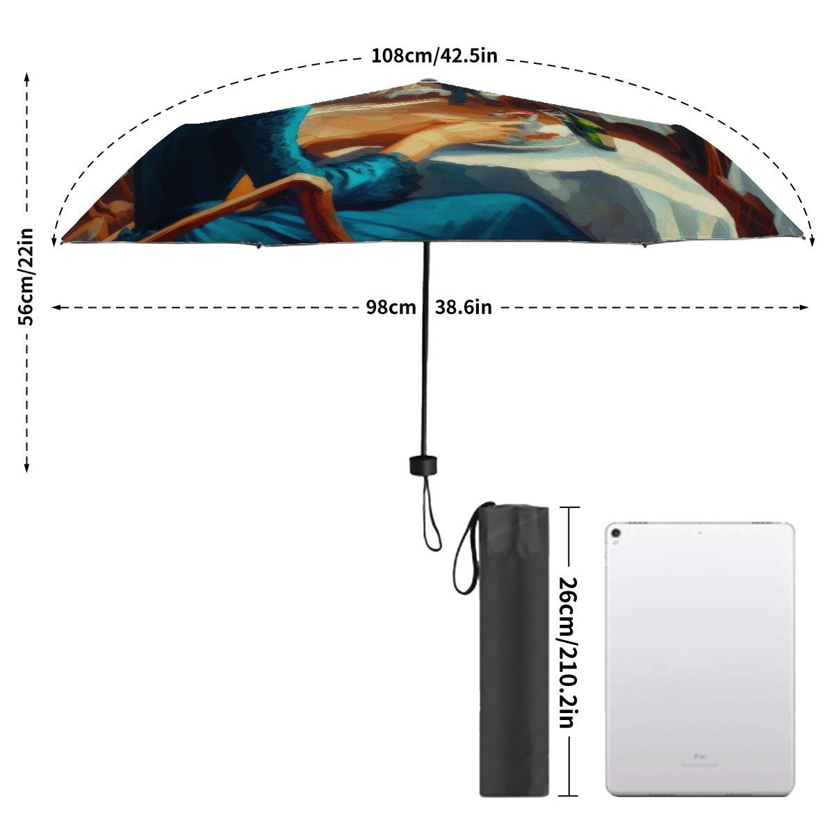 UV Protection Umbrella - Gregg Acini Adoree Designs - Umbrella