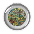 Vintage Travel Mirror with Dragonflies Design by Gregg Acini Adoree Designs - Gregg Acini Adoree Designs - Accessories