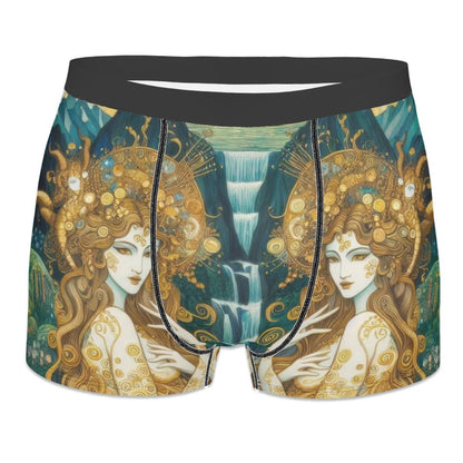 Water Nymph Boxer Briefs - Gregg Acini Adoree Designs - Underwear