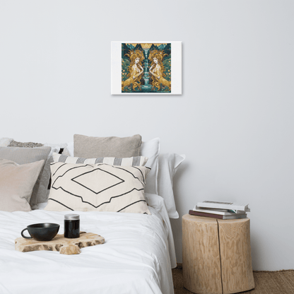 Water Nymphs Canvas by Gregg Acini Adoree Designs - Gregg Acini Adoree Designs - Art