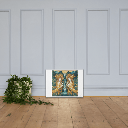 Water Nymphs Canvas by Gregg Acini Adoree Designs - Gregg Acini Adoree Designs - Art