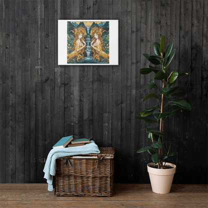 Water Nymphs Canvas by Gregg Acini Adoree Designs - Gregg Acini Adoree Designs - Art