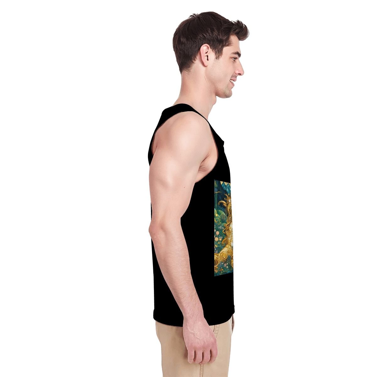 Water Nymphs Cotton Tank Top - Gregg Acini Adoree Designs - Tank Top