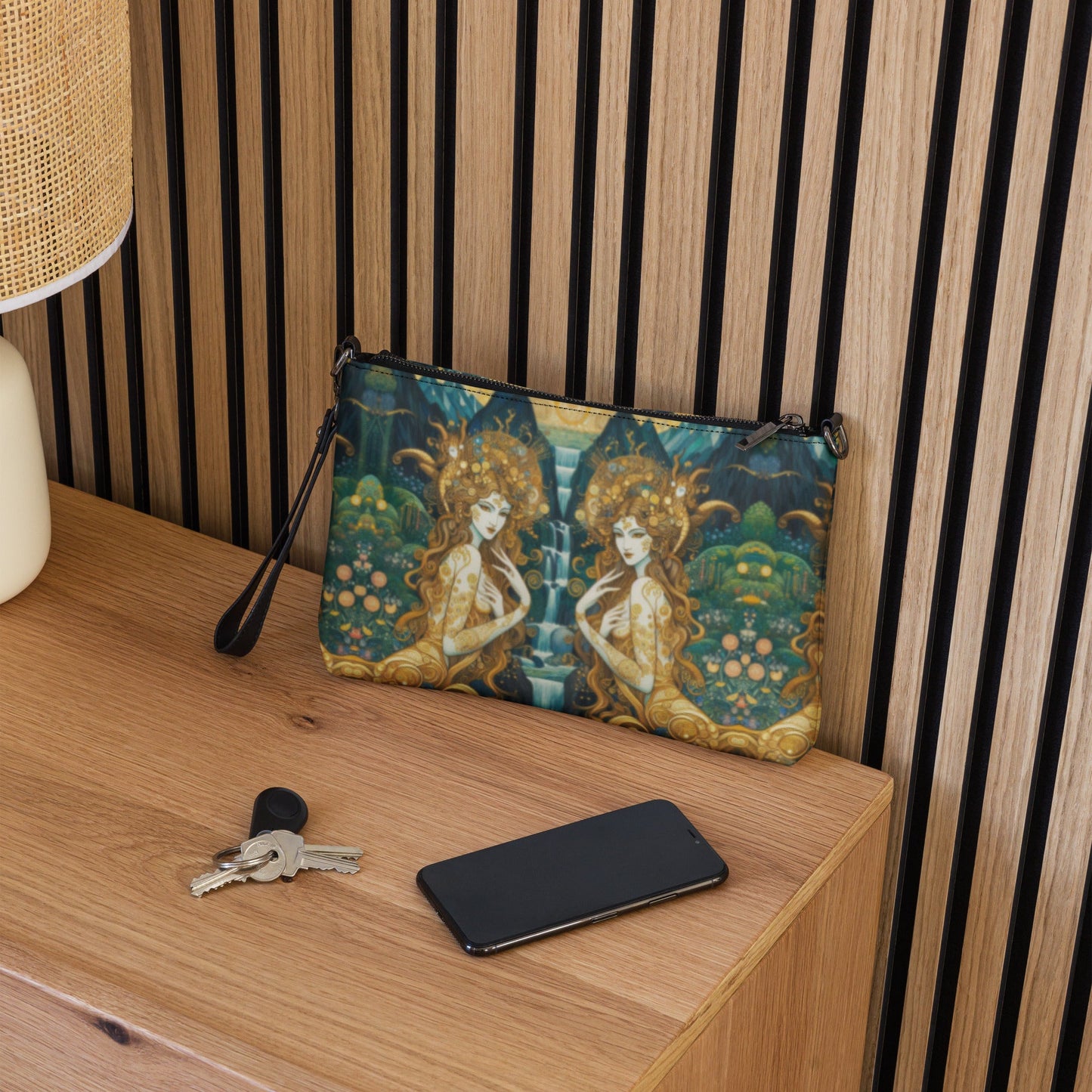 Water Nymphs Crossbody bag - Gregg Acini Adoree Designs - Handbag