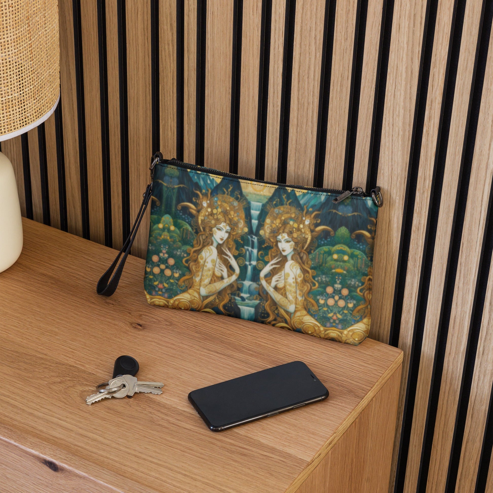 Water Nymphs Crossbody bag - Gregg Acini Adoree Designs - Handbag