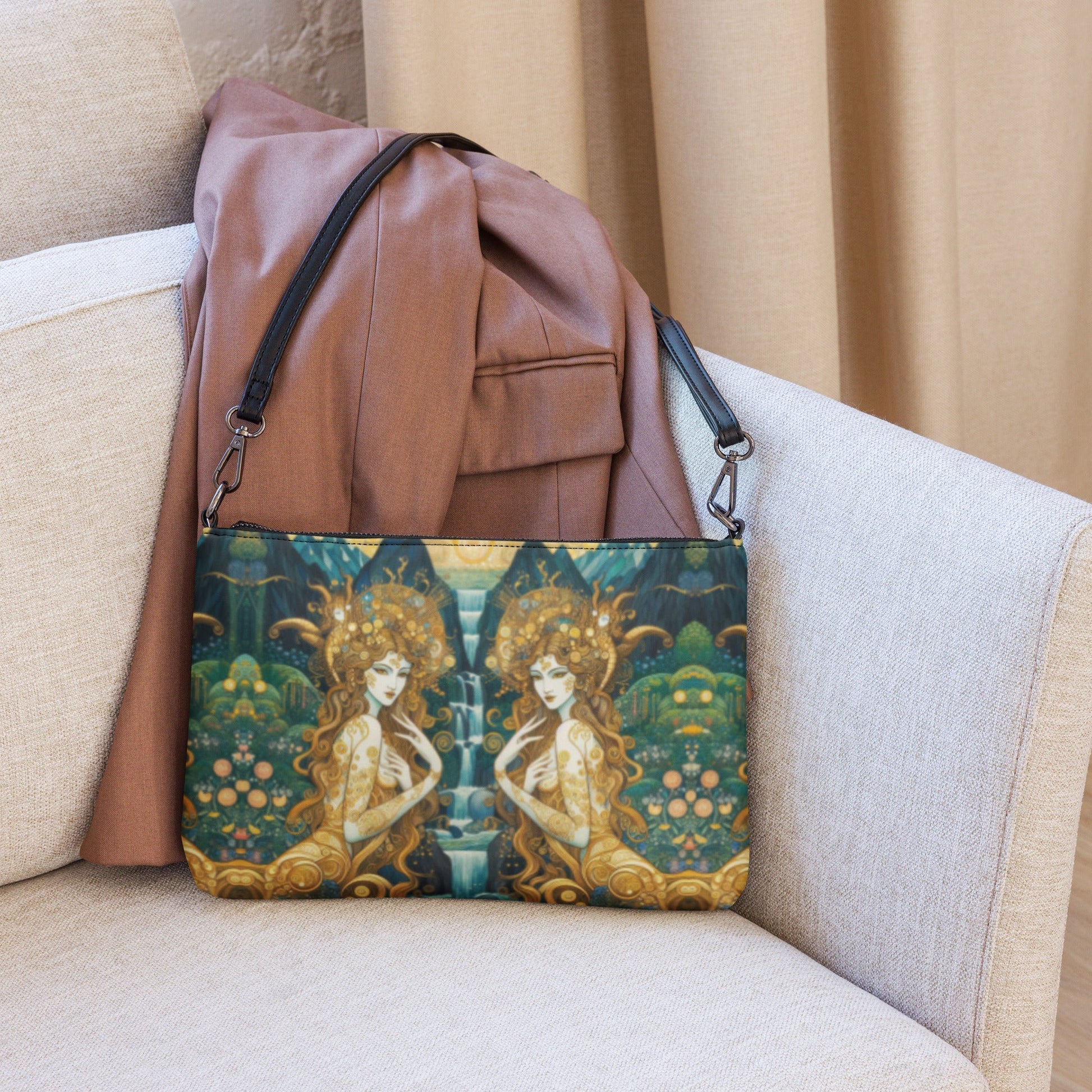 Water Nymphs Crossbody bag - Gregg Acini Adoree Designs - Handbag