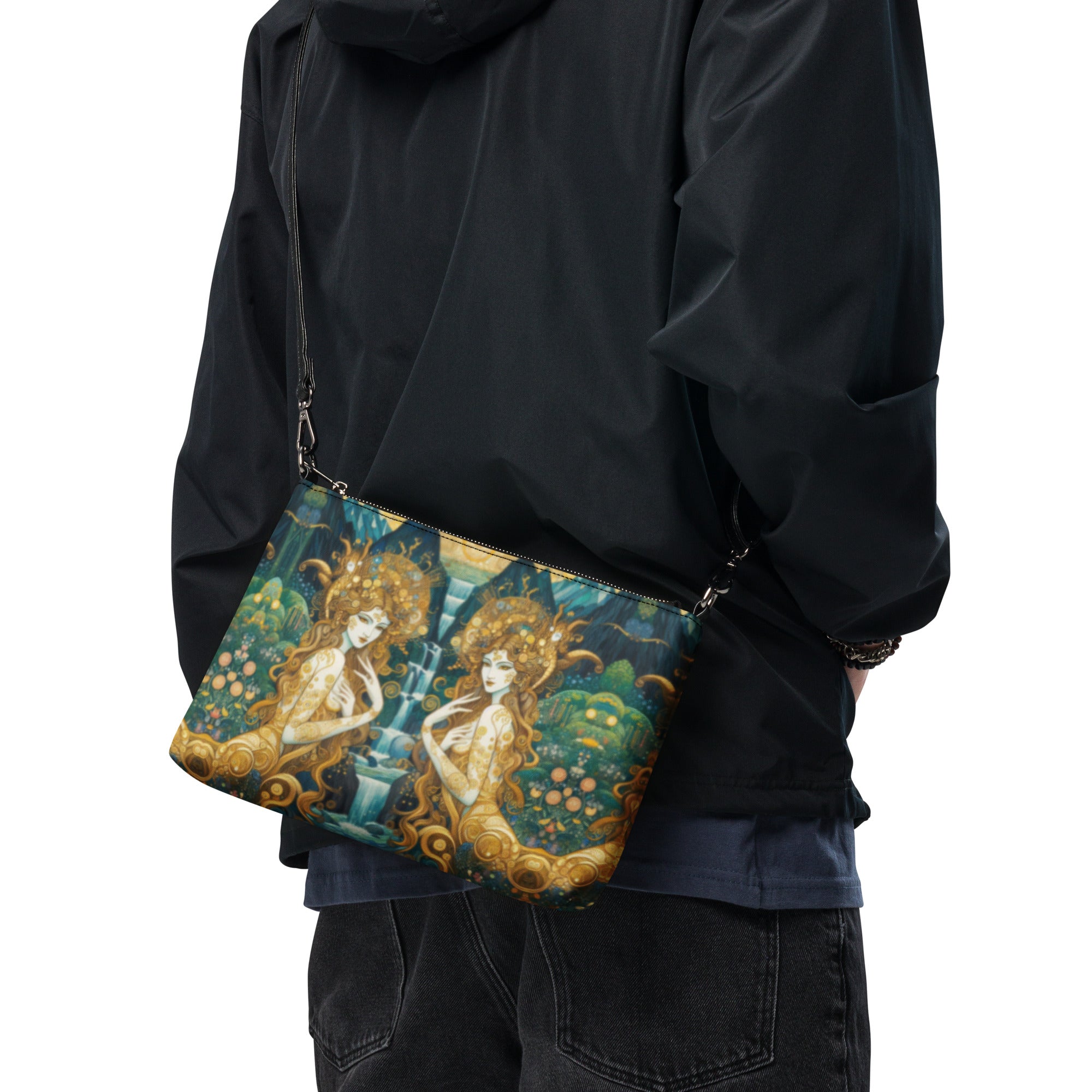 Water Nymphs Crossbody bag - Gregg Acini Adoree Designs - Handbag