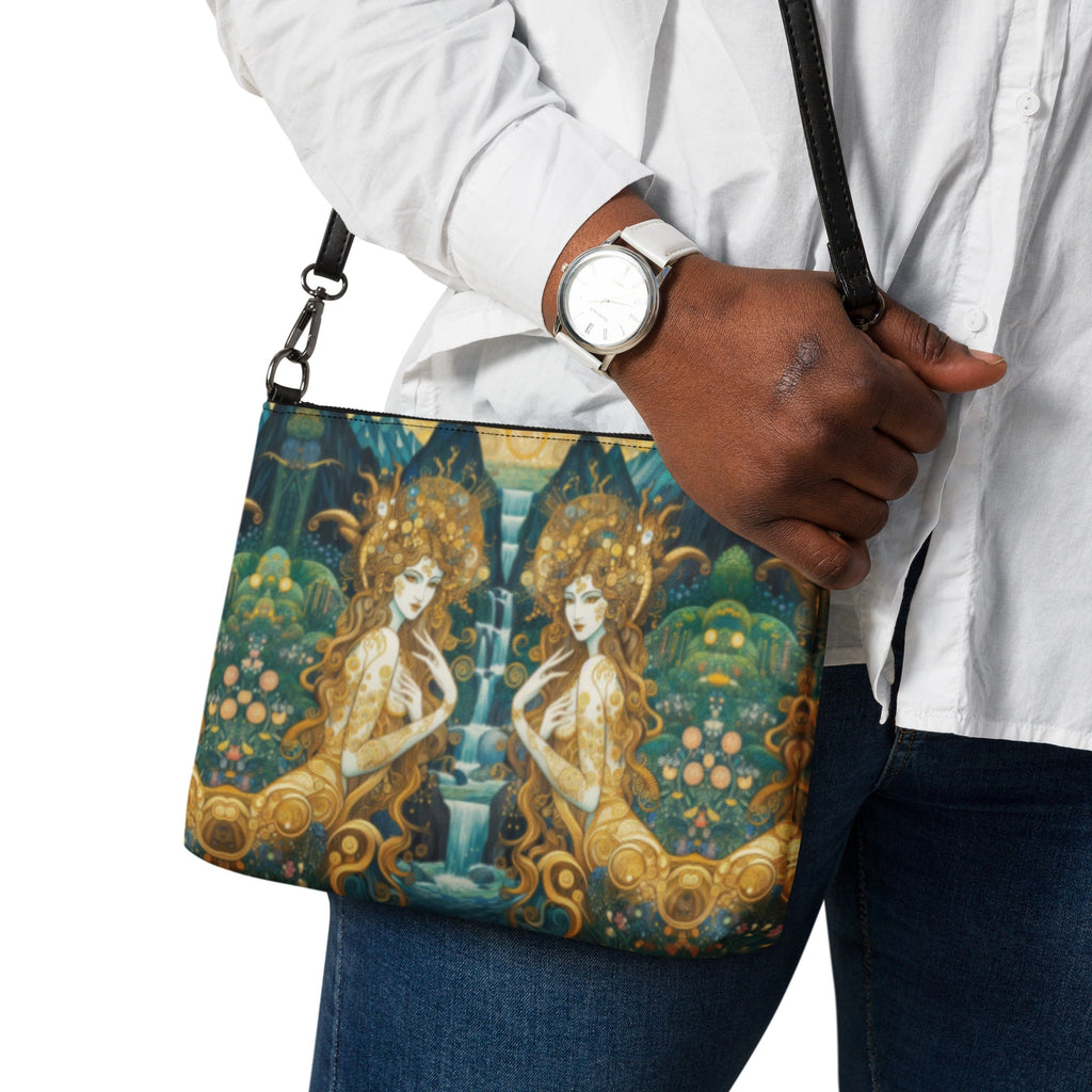 Water Nymphs Crossbody bag - Gregg Acini Adoree Designs - Handbag